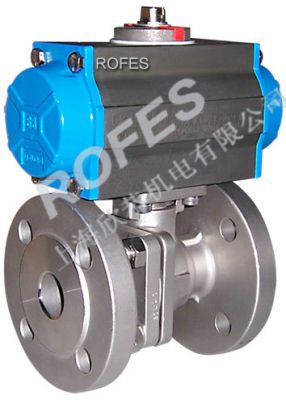 5036气动法兰驱动球阀