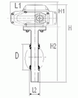 6046电动驱动蝶阀