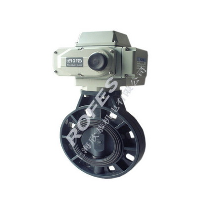 6056电动驱动PVC蝶阀