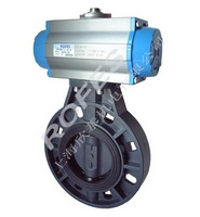 5056气动驱动PVC蝶阀